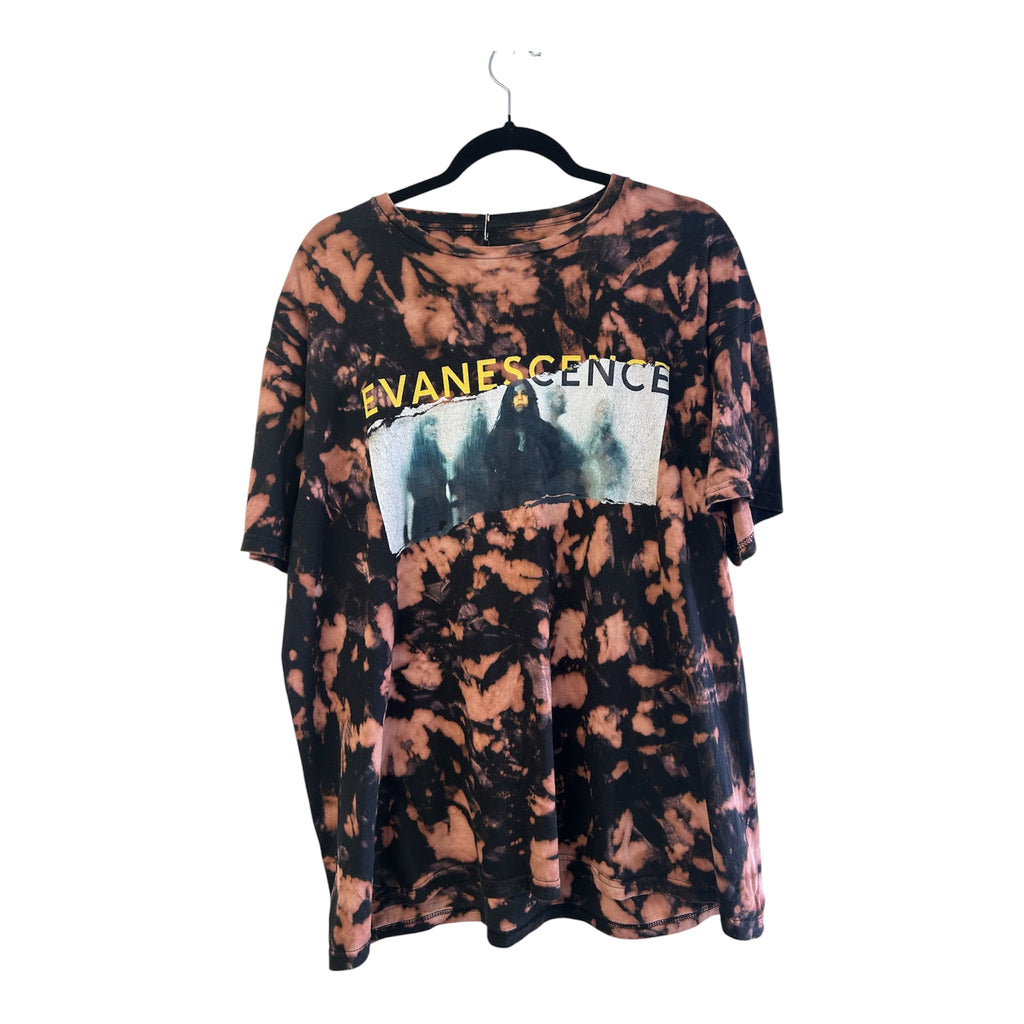 Evanescence tie-dye 2022 tour tee