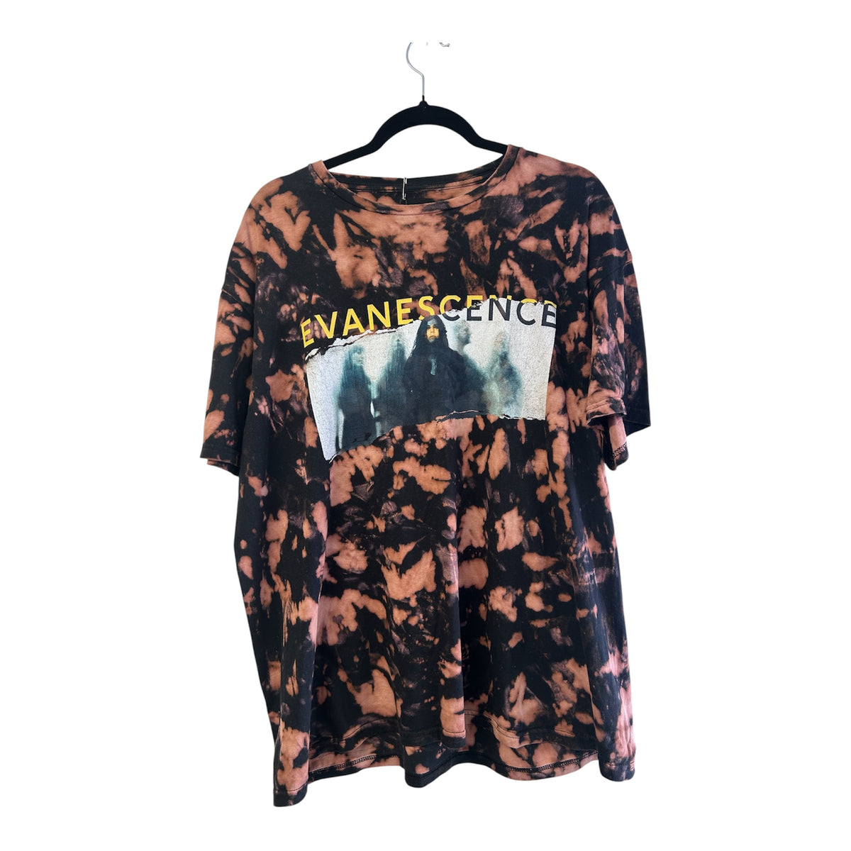 Evanescence tie-dye 2022 tour tee